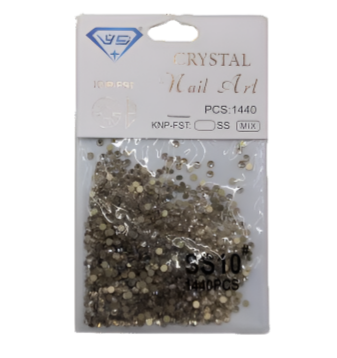 Nail Art - Crystal Gold