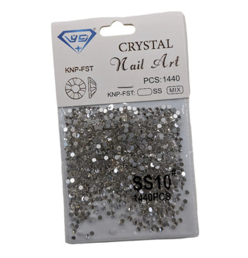 Nail Art - Crystal White