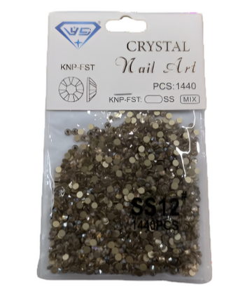 Nail Art - Crystal Gold