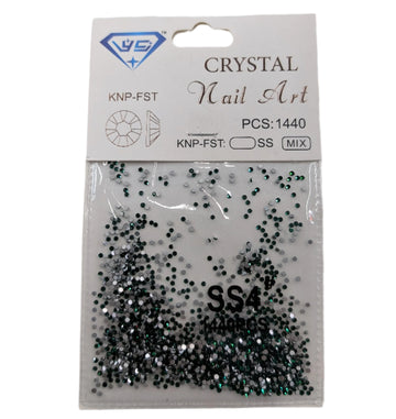 Nail Art - Crystal Green