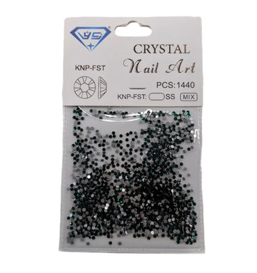 Nail Art - Crystal Green