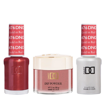 DND - 476 Gold In Red