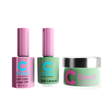 Cloud Nail Design - Florida Collection - 051