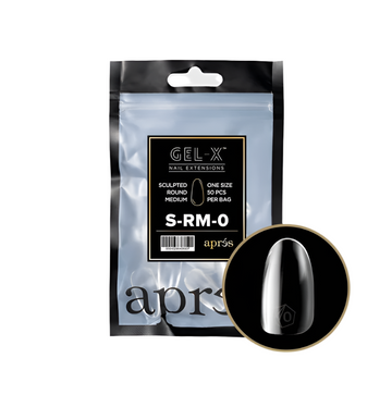 Apres Gel-X Sculpted Round Medium Refill Bag