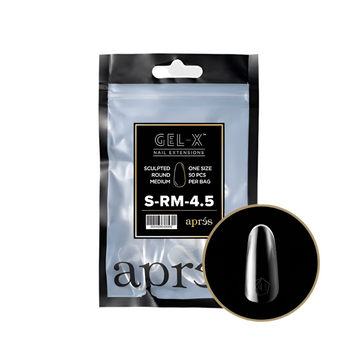 Apres Gel-X Sculpted Round Medium Refill Bag