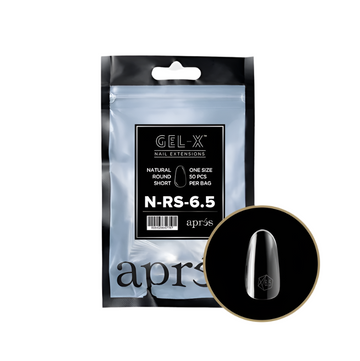 Apres Gel-X Natural Round Short Refill Bag