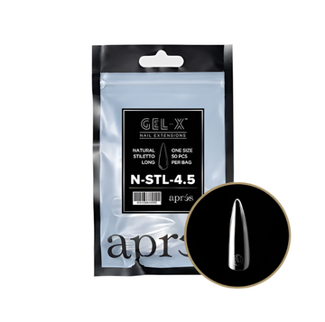 Apres Gel-X Natural Stiletto Long Refill Bag