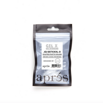 Apres x Jenny Queen Gel-X Tips - Sculpted Stiletto Extra Extra Extra Long Refill Bags