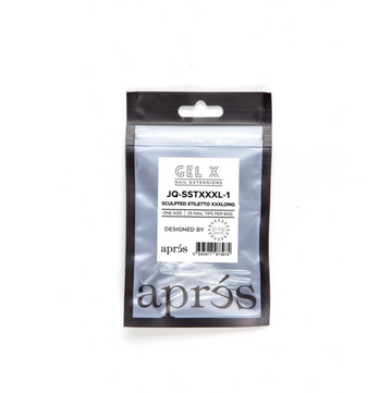 Apres x Jenny Queen Gel-X Tips - Sculpted Stiletto Extra Extra Extra Long Refill Bags