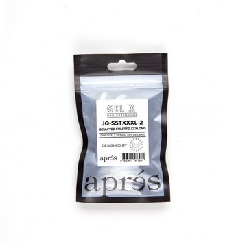 Apres x Jenny Queen Gel-X Tips - Sculpted Stiletto Extra Extra Extra Long Refill Bags