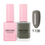 CLLAM - T-136 Gray Charcoal | TRENDY DUO GEL & LACQUER