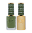 DND Gel & Polish Diva Duo - 284 Olive Green